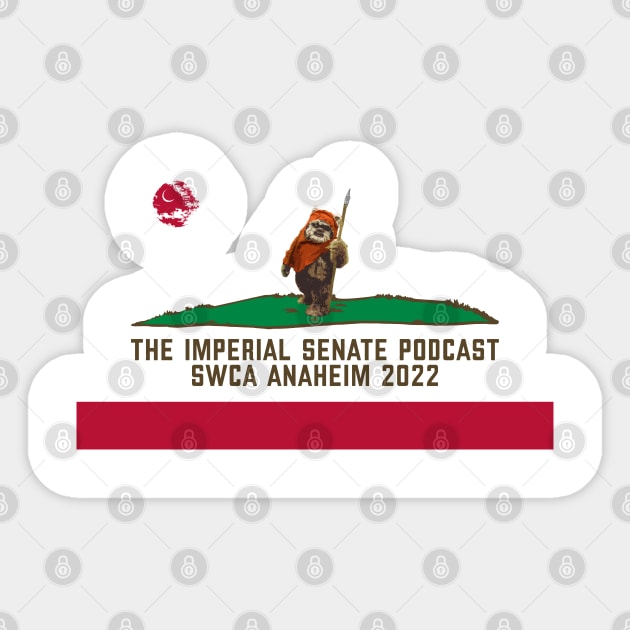 The Imperial Senate Podcast - #SWCA22 Sticker by The Imperial Senate Podcast